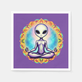 Galtaktisk meditation pappersservett