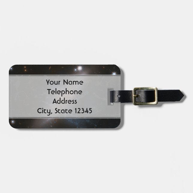 Galtaktiskt överlägg bagagebricka (Horisontell Framsida)