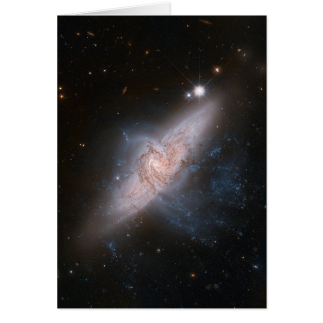 Galtaktiskt överlägg OBS kort (Framsidan)