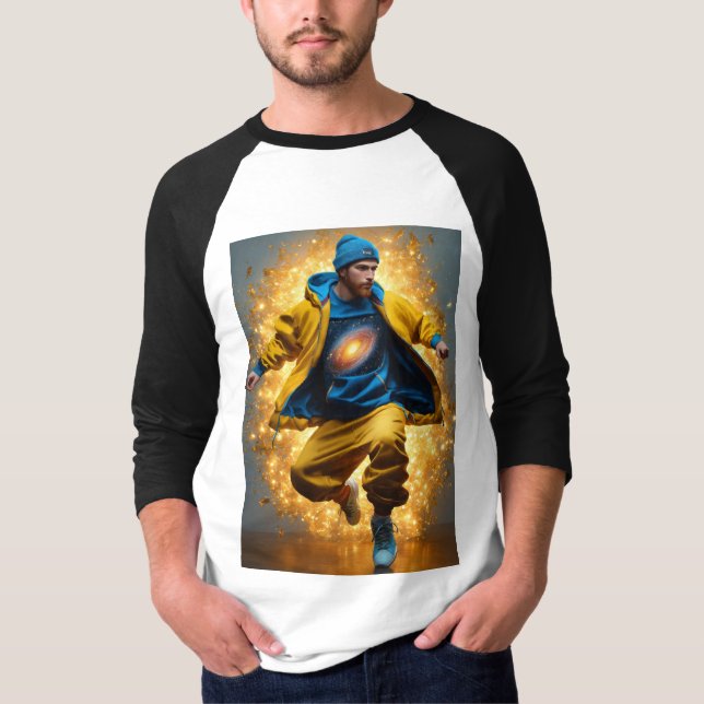 "Galtakttrådar: Förstörelse i Stil" T Shirt (Framsida)