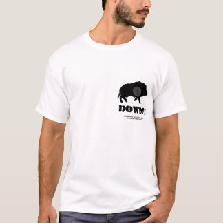 galten avbildar R uppsätta som mål, besegrar! , T-shirt
