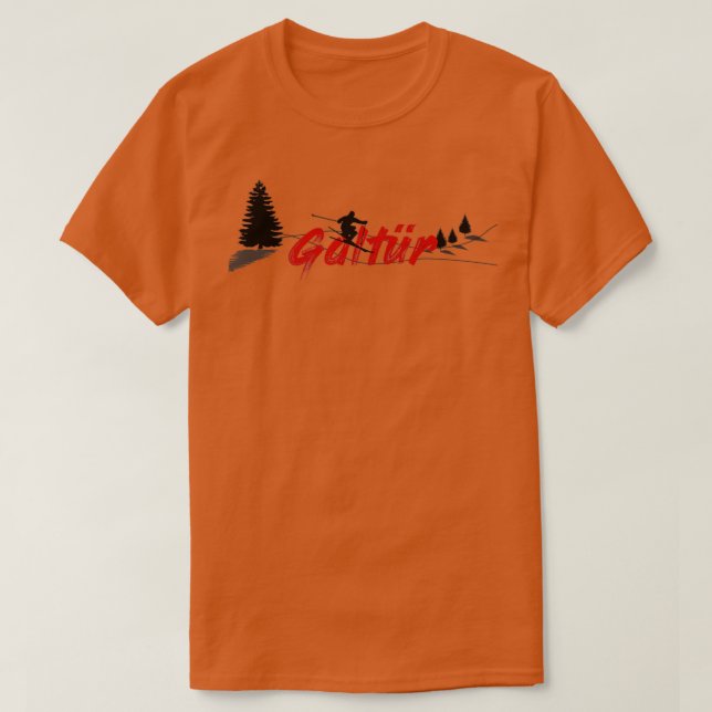 Galtr Galtuer Ski Long T Shirt (Design framsida)