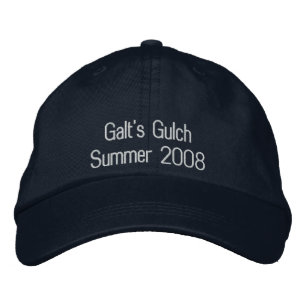 Galt's Gulch Broderad Keps
