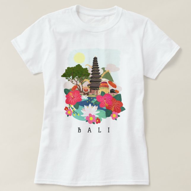 Galungan Firande i Bali T Shirt (Design framsida)