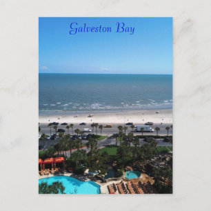 Galveston Bay-vykort Vykort