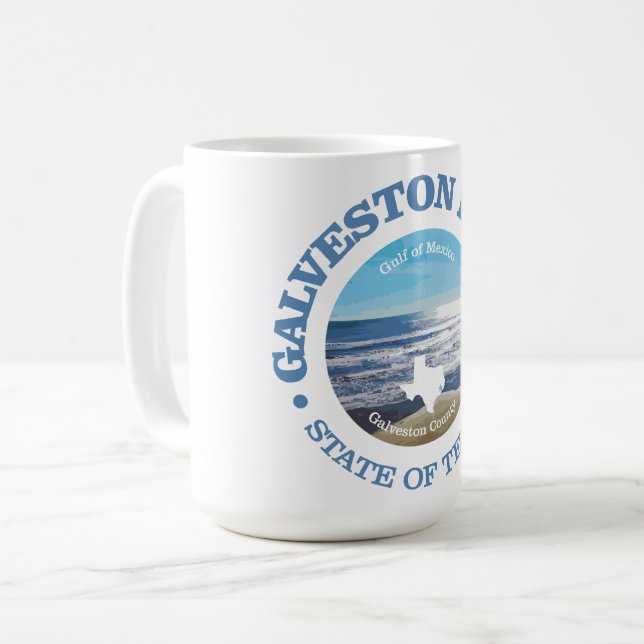 Galveston Island (C) Kaffemugg (Framsida vänster)