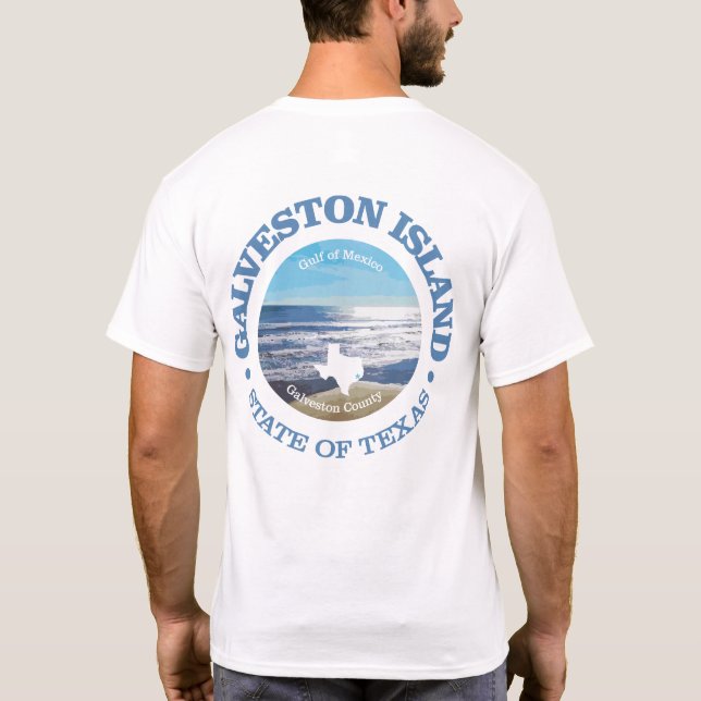 Galveston Island (C) T Shirt (Baksida)