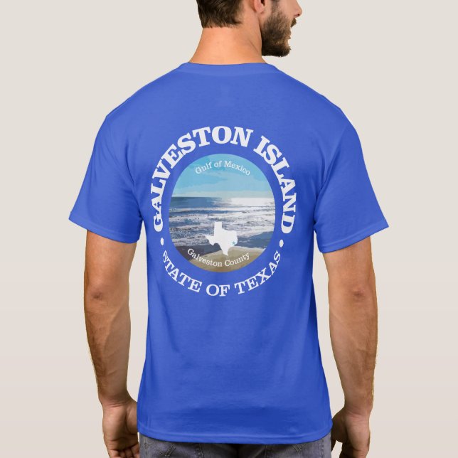 Galveston Island (C) T Shirt (Baksida)