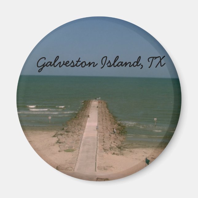 Galveston Island Magnet (Framsidan)