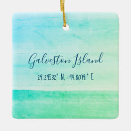 Galveston Island Ornament
