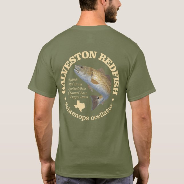 Galveston (kungsfisk) t shirt (Baksida)