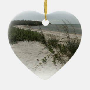 GALVESTON-prydnad Julgransprydnad Keramik