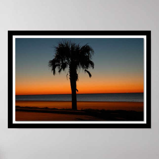 Galveston Sunrise på 89:e gatan Poster (Framsidan)