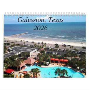 Galveston, Texas 2026 kalender
