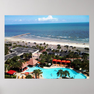 Galveston Texas - affisch