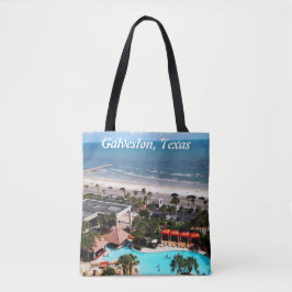 Galveston, Texas All-Over-Print Tote Bag Tygkasse