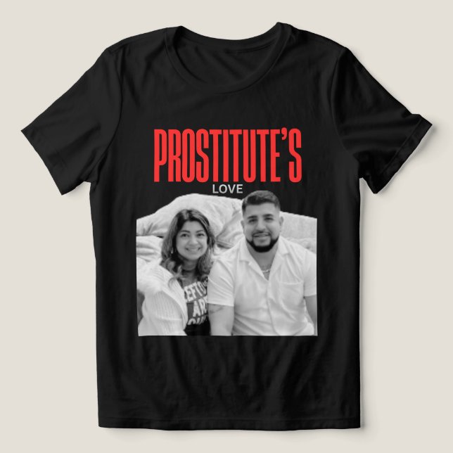 Galveston, TX PROSTITUTENS KÄRLEKSDESIGN PÅ MODERE T Shirt (Design Framsida)