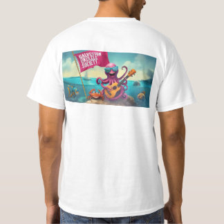 Galveston Ukulele Society GUS Manar's Banner t-shi T Shirt