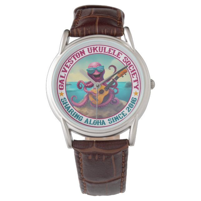 Galveston Ukulele Society GUS Watch Armbandsur (Framsida)