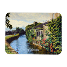 Galway City Ireland Scenia Canal View Magnet