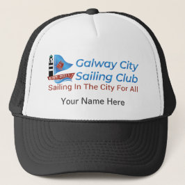 Galway City Sailing Klubb - in City Logotyp Grad Keps