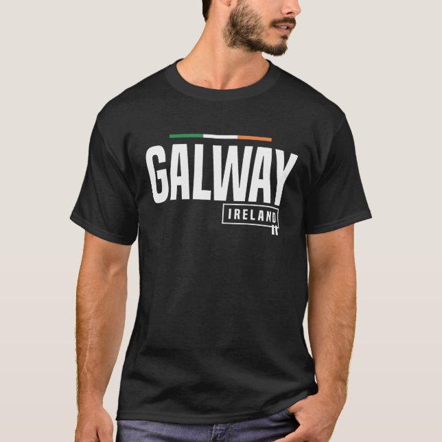 Galway in Ireland T Shirt (Framsida)