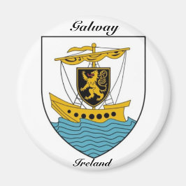 Galway Ireland antique frakt jackar av arm Magnet