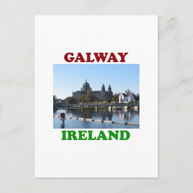 Galway Ireland Vykort (Framsida)