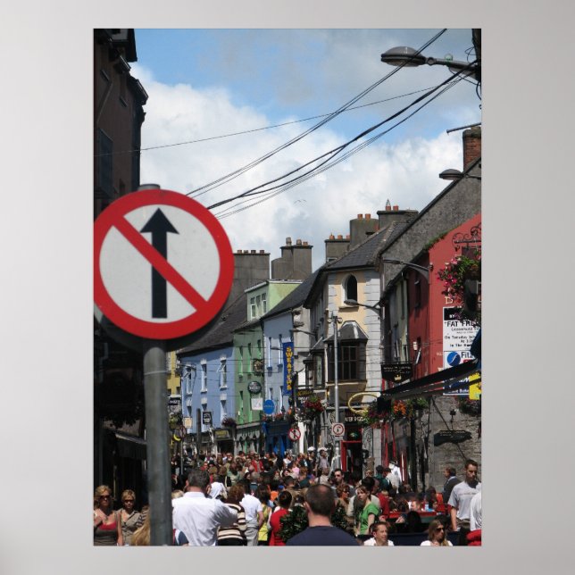 Galway, Irland Poster (Framsidan)