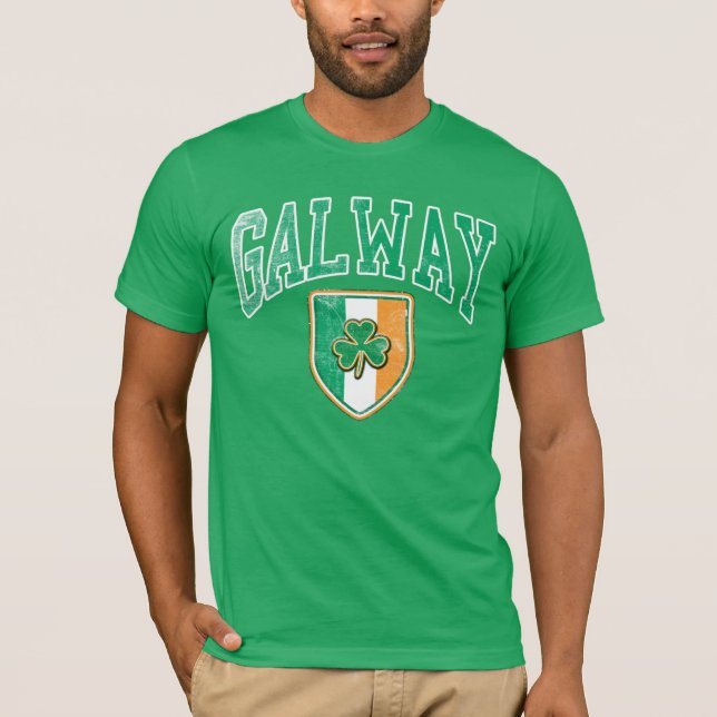 GALWAY Irland Tee Shirt (Framsida)
