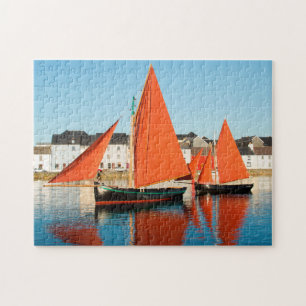 Galway Segelbåtar Irland. Pussel