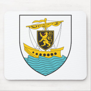 Galway vapensköld musmatta