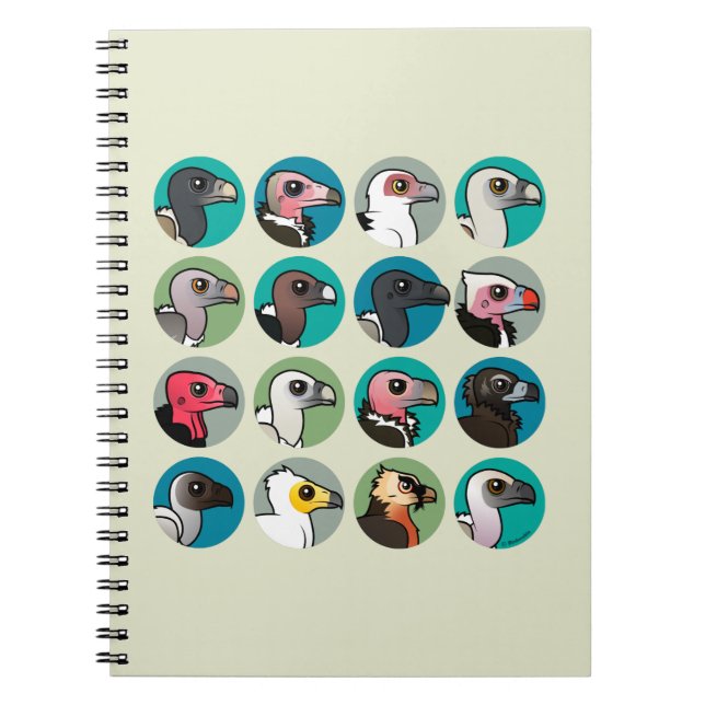 Gam för gammal värld anteckningsbok med spiral (Framsidan)