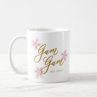 Gam Gam Grandma Flower Mugg