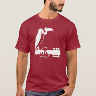 Gam på en gitarrnacke tee shirt
