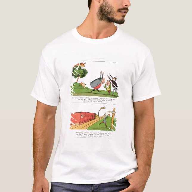 Gamal man av Aosta, sida från 'boken av Nonse Tee (Framsida)