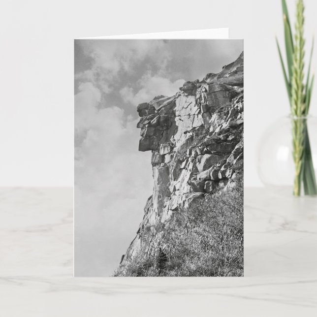 Gamal man av berg, 1901 kort (Framsida)