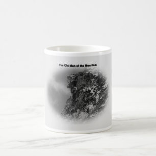 Gamal man av berg kaffemugg