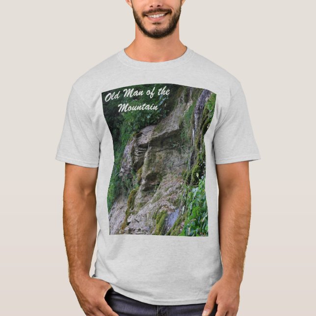 Gamal man av berg tee (Framsida)