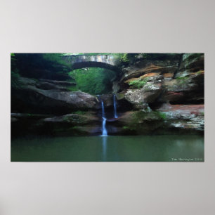Gamal man grotta poster