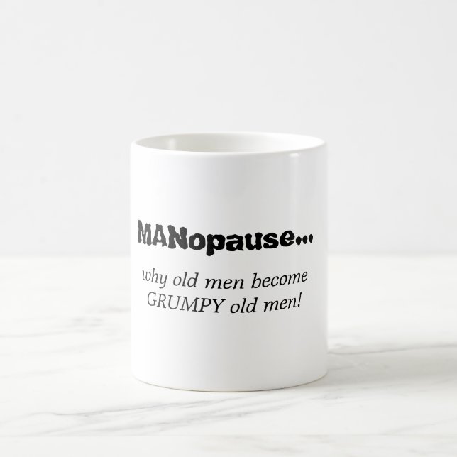 Gamal man kaffemugg (Center)