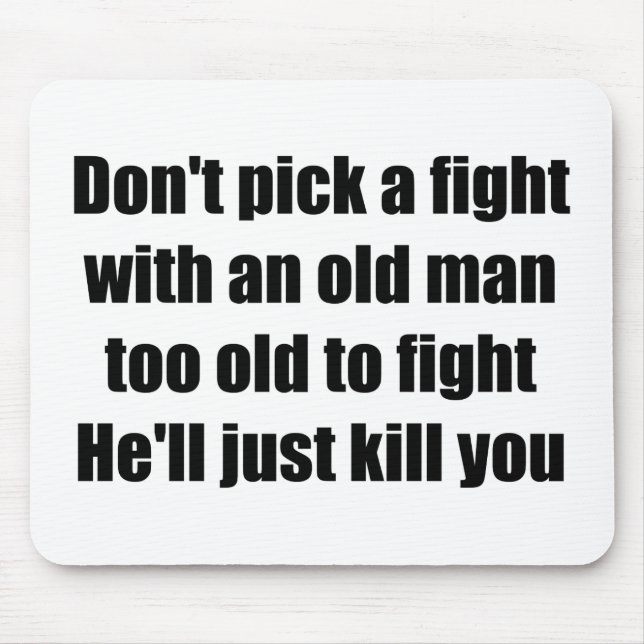 Gamal man musmatta (Framsidan)