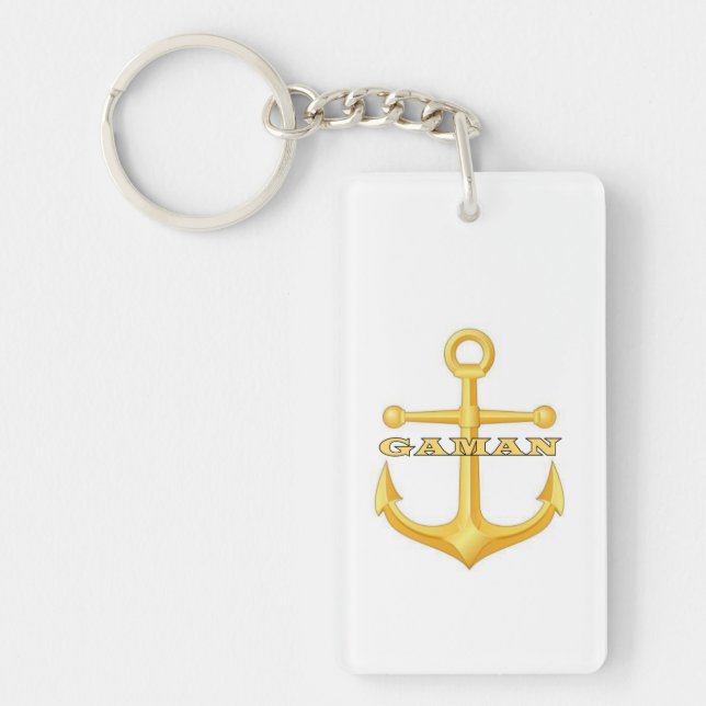 GAMAN ANCHOR Key chain (Framsidan)