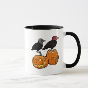 Gamarna firar Halloween! Mugg