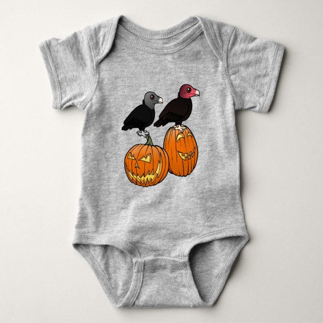 Gamarna firar Halloween! T Shirt (Framsida)