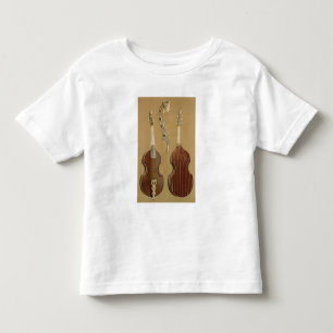 Gamba för Violada eller bas- viola, vid Joachim Tee Shirt