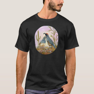 Gambel Quails Tee Shirt