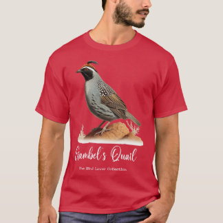 Gambels vaktar Bird Älskare Collection TShirt 1 T Shirt