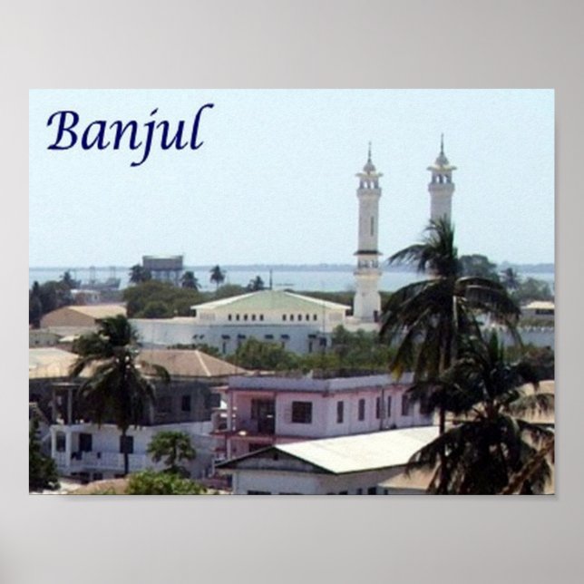Gambia - Banjul - Poster (Framsidan)