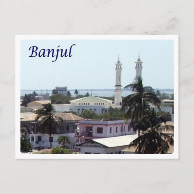 Gambia - Banjul - Vykort (Framsida)